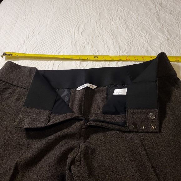 Nine West Curvy Bootcut Career Pants Sz 18 Wide Leg Gray Stretch Zip Comfort - Picture 5 of 6